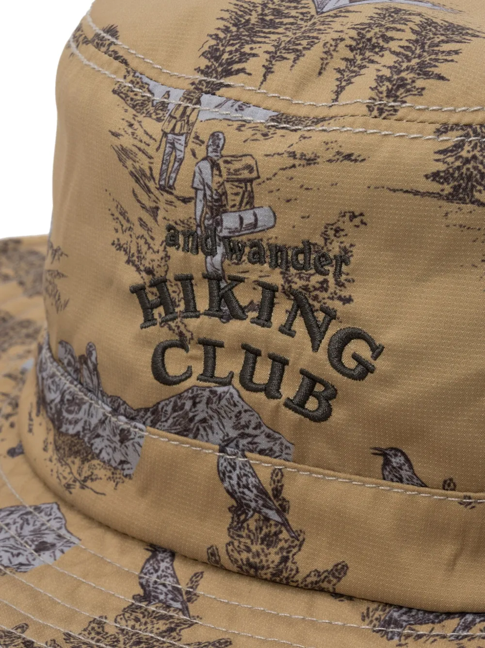 And Wander Hiking Club vissershoed - Beige