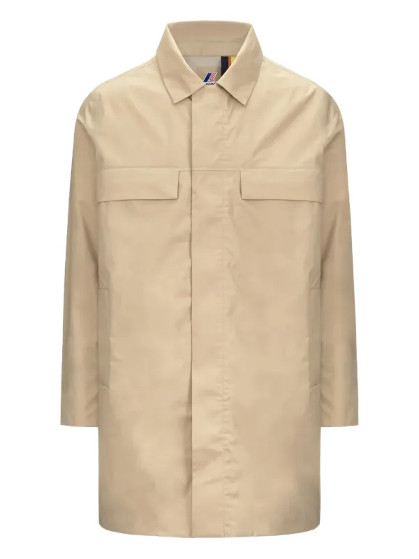 k-way　ロングコート　Sサイズ K-Way クラシックカラー コート | ニュートラル | FARFETCH JP