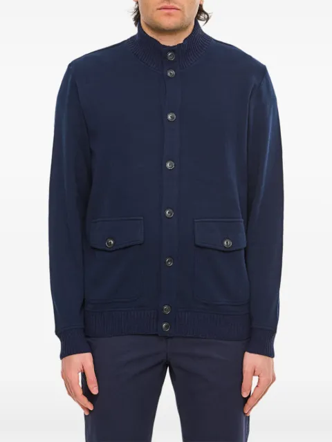 Fay mock-neck jacket
