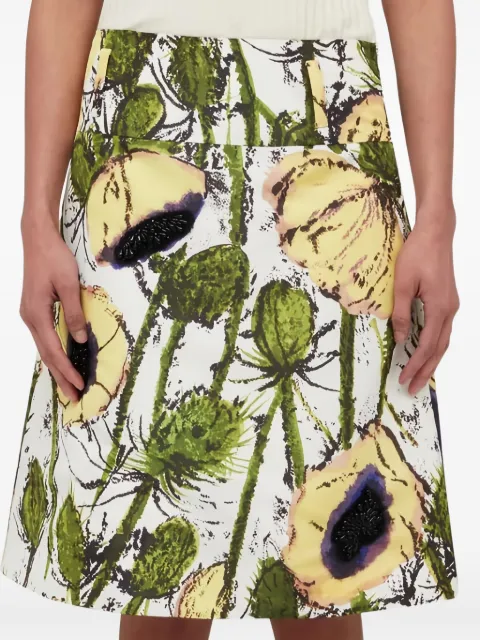 Wales Bonner Petal mini skirt