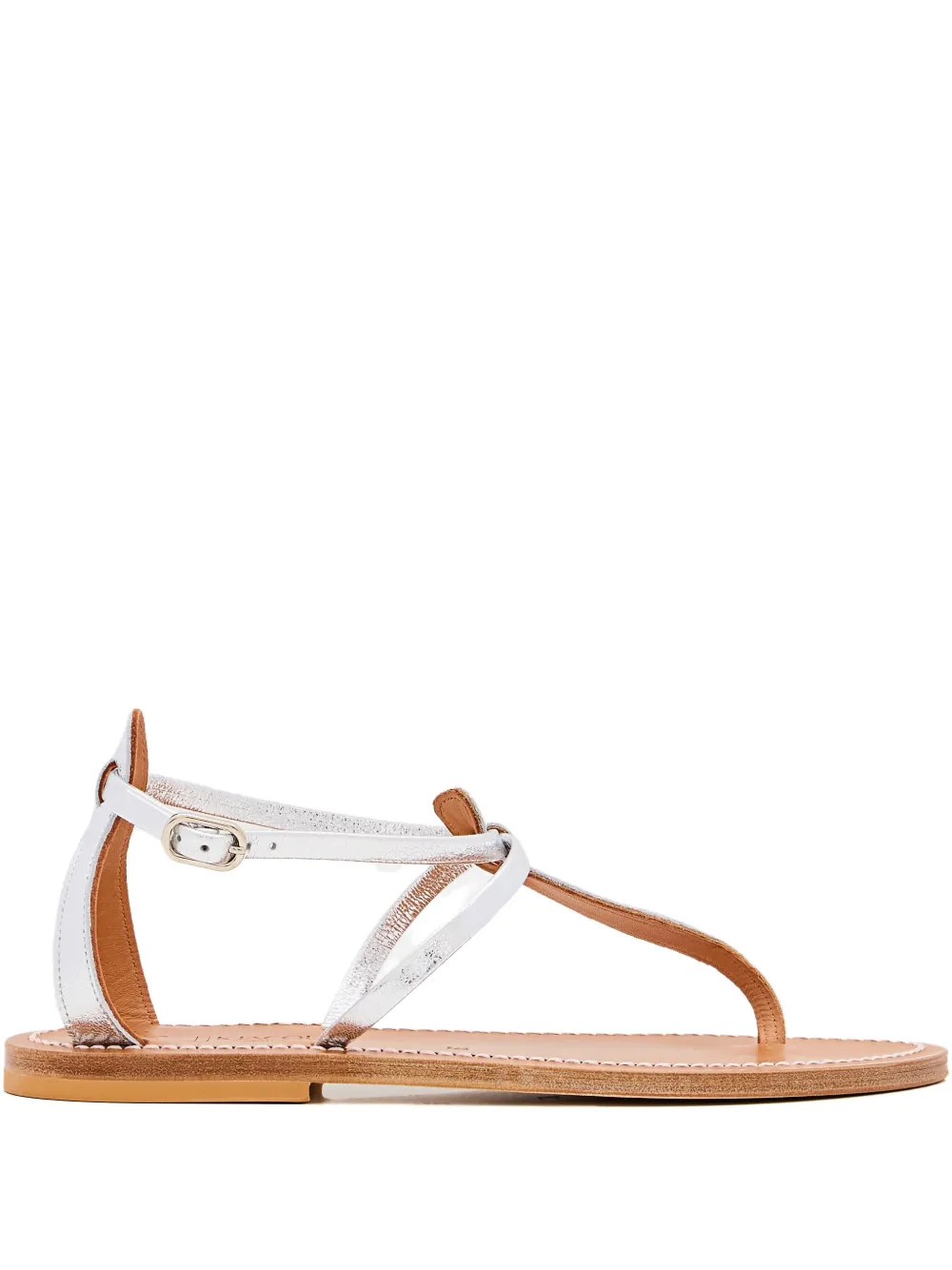 K. Jacques Buffon ajustable-strap sandals - Bianco