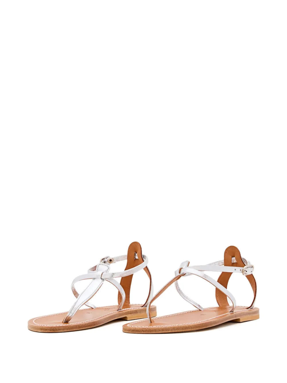 K. Jacques Buffon ajustable-strap sandals Wit