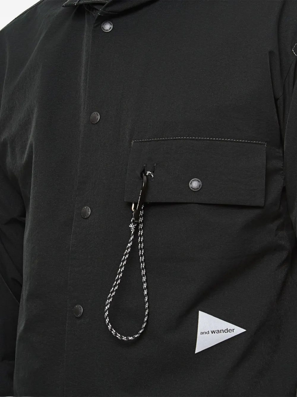 and Wander Jack met logoprint Zwart
