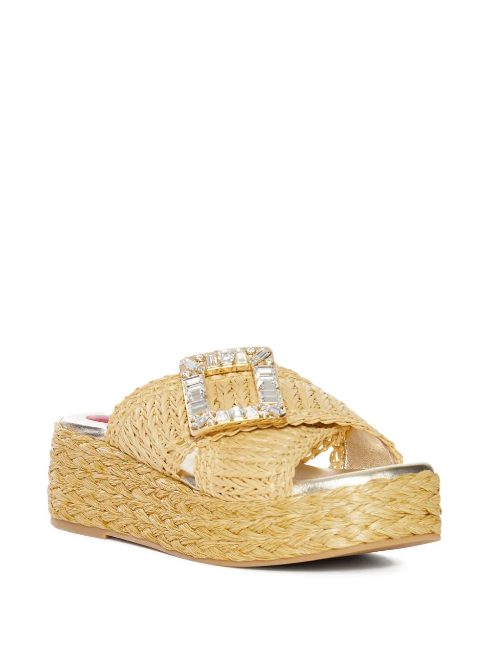 Roger Vivier Espadrille com cristais e salto 60mm | Espadrille com salto | Image 2