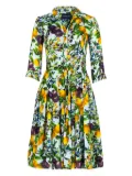 Samantha Sung Audrey midi dress - Soft-aqua