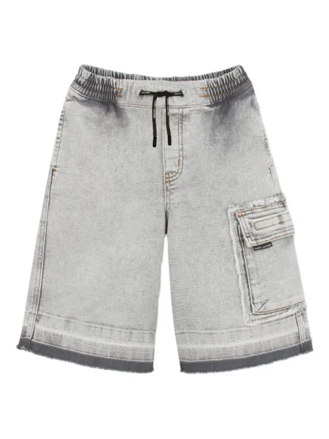 Marc Jacobs Kids embroidered-pocket denim shorts