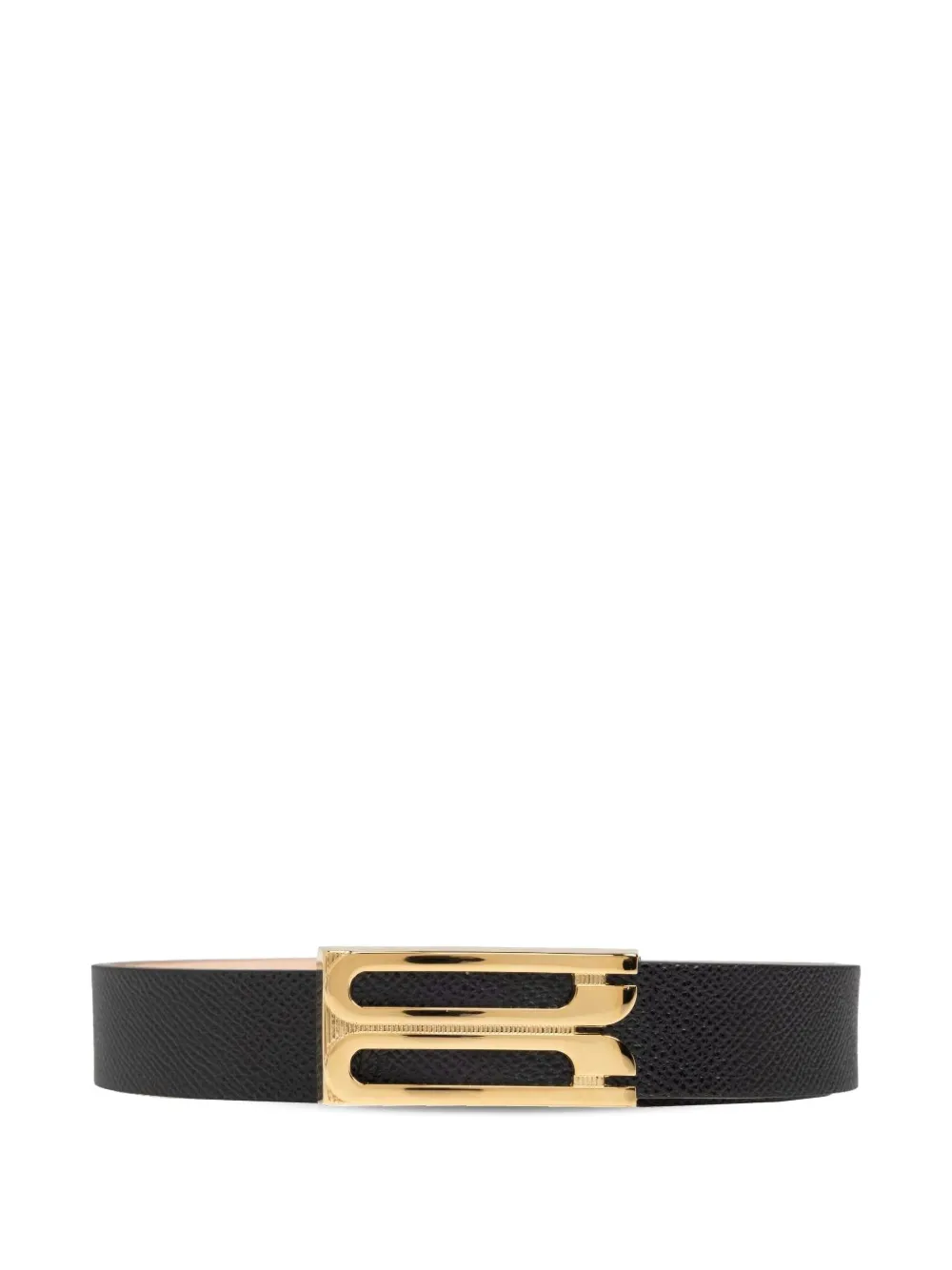 logo-buckle belt