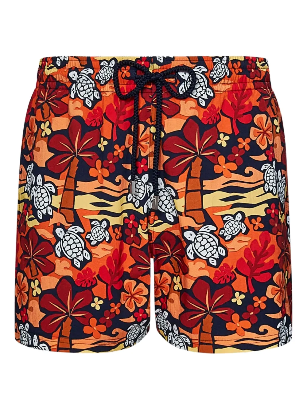 Vilebrequin turtle-print swim shorts | Red | Image 1