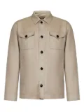 Kiton button-up shirt jacket - Neutrals