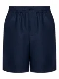 Lacoste elasticated-waist shorts - Blue