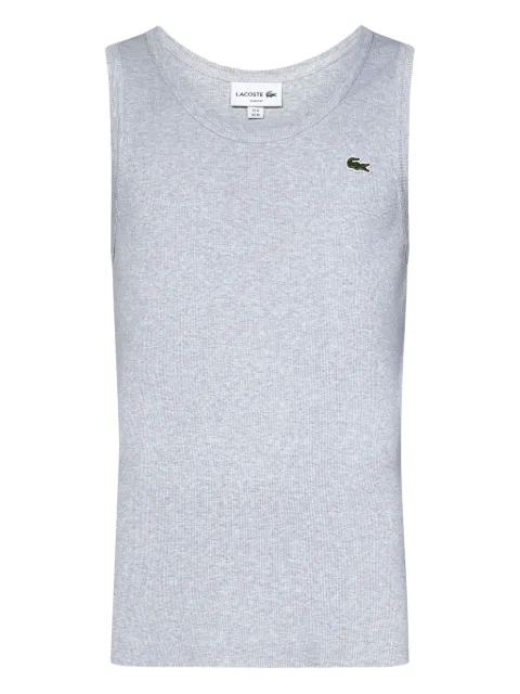 Lacoste ribbed tank top 