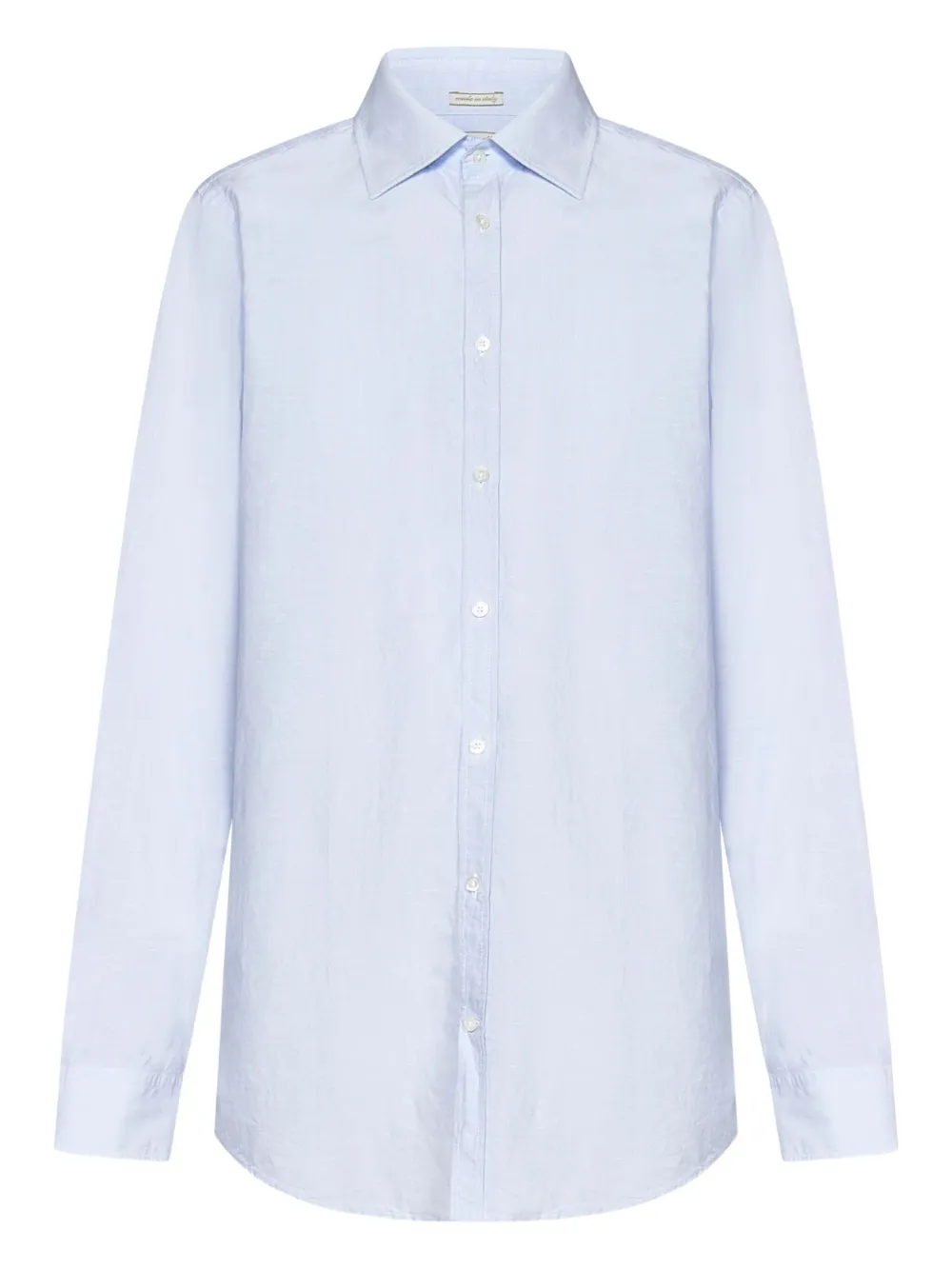 Massimo Alba chemise à boutonnière | bleu | Image 1