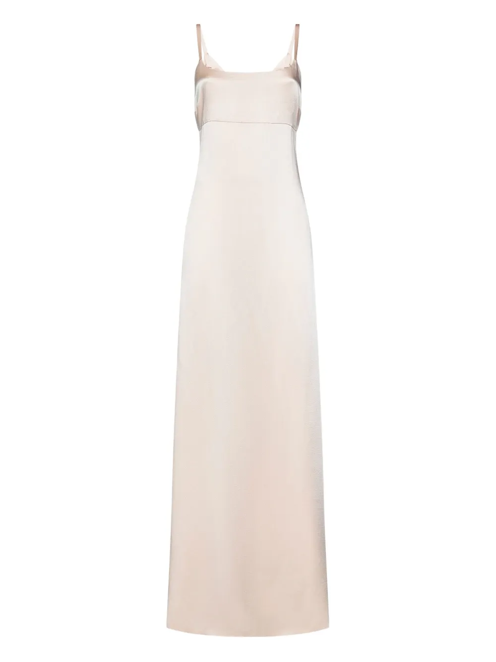 Max Mara Satijnen jurk Beige