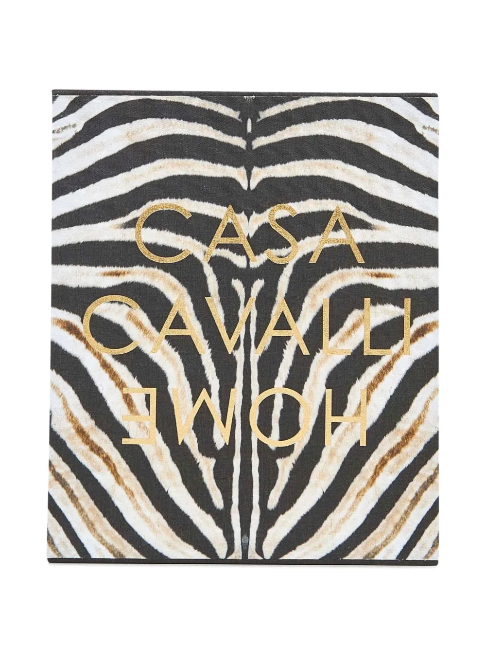 Roberto Cavalli zebra-print coffee table book | White | Image 1