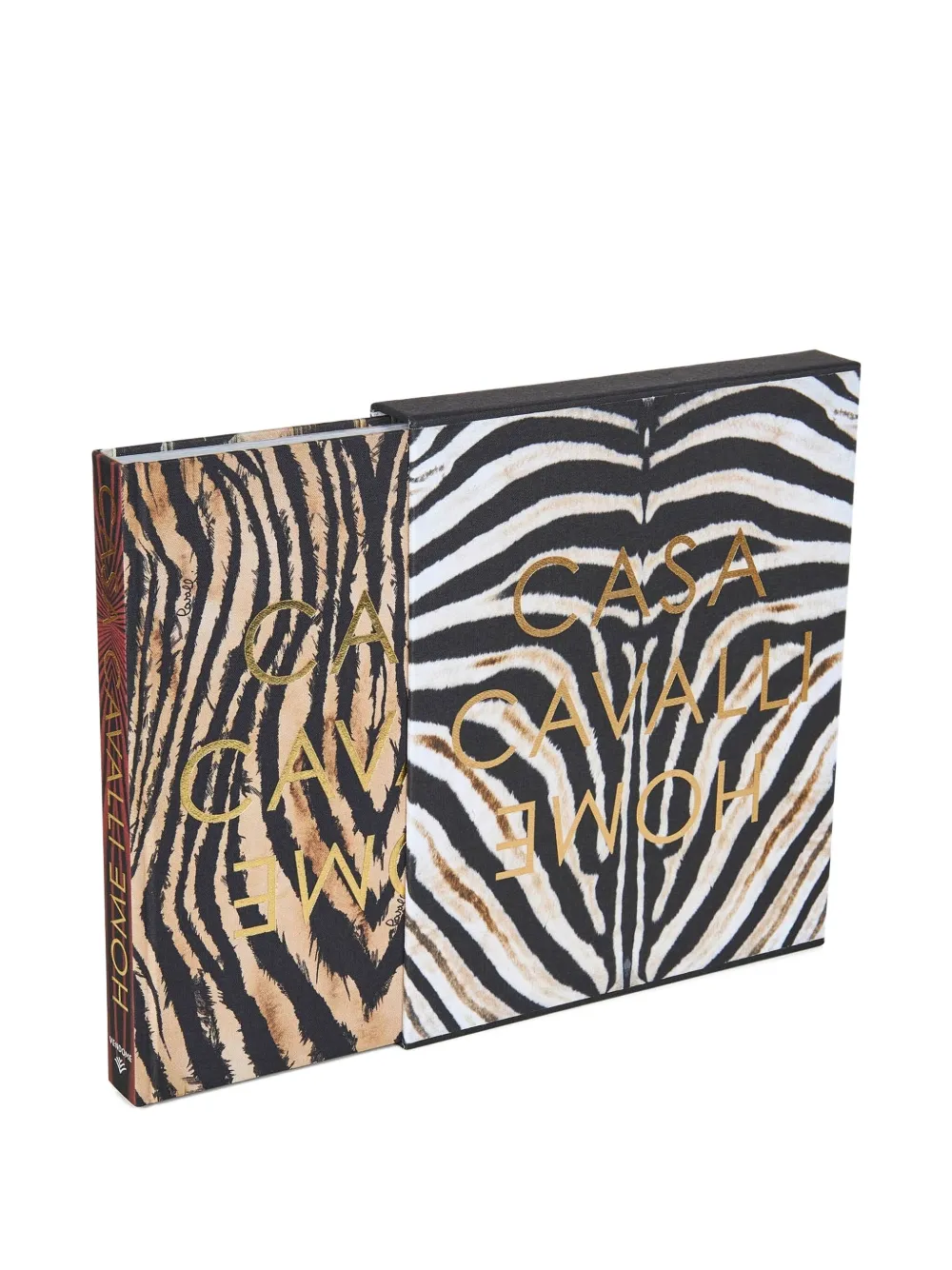 Roberto Cavalli Zebra-print Coffee Table Book In Animal Print