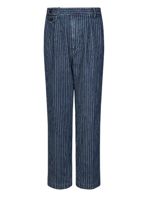 East Harbour Surplus striped straight trousers