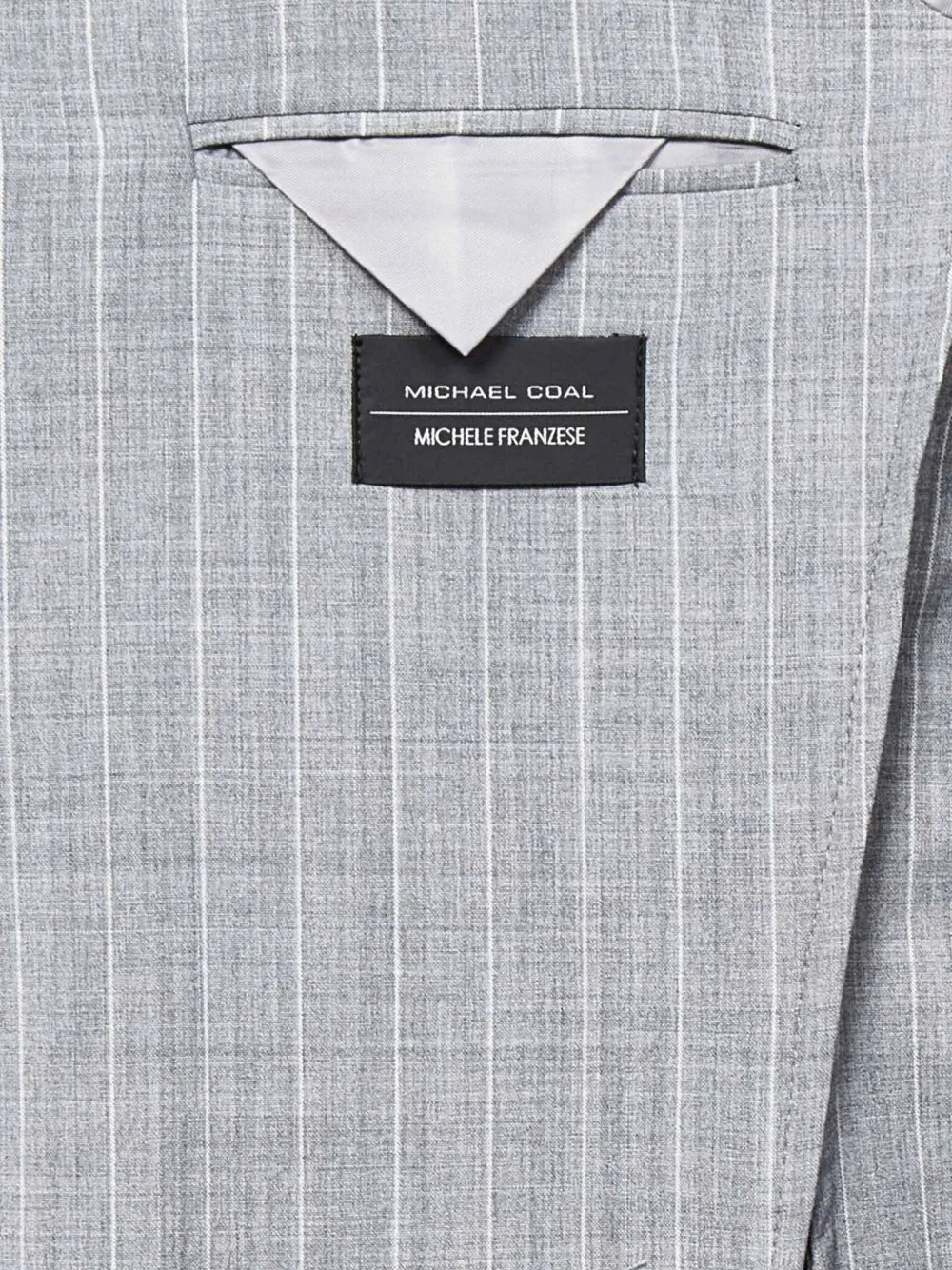 michael coal Blazer met krijtstreep Grijs