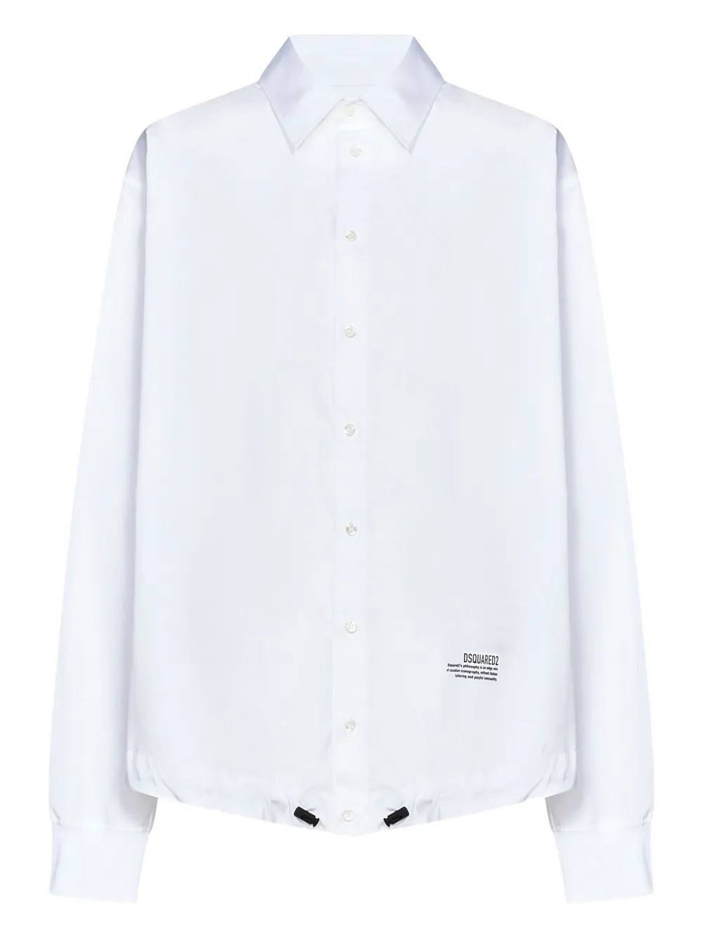 DSQUARED2 camisa de algodón | blanco | Image 1