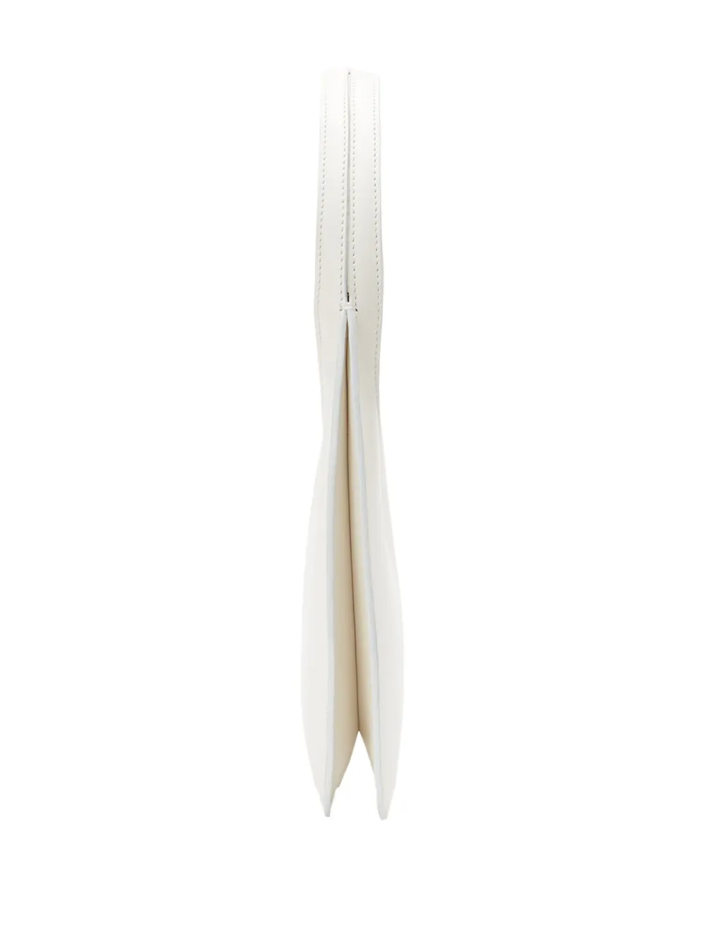 Coperni Double Gusset Swipe Bag - Leather - White