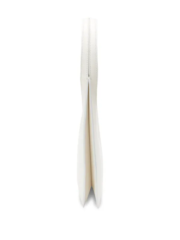Coperni Swipe Leather Shoulder Bag | White | FARFETCH