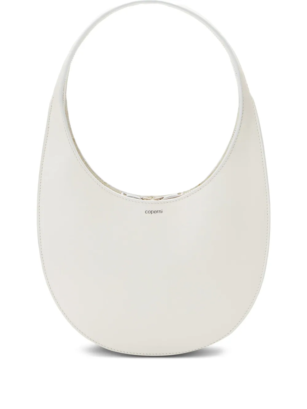 Coperni Swipe leren schoudertas Wit