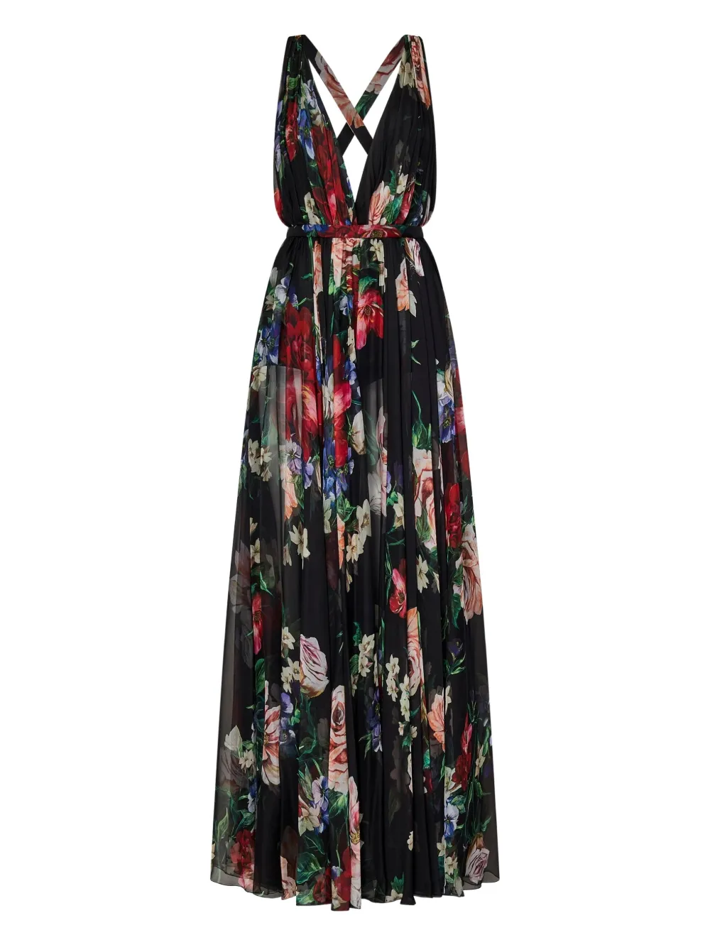 Dolce & Gabbana Zijden jurk Zwart