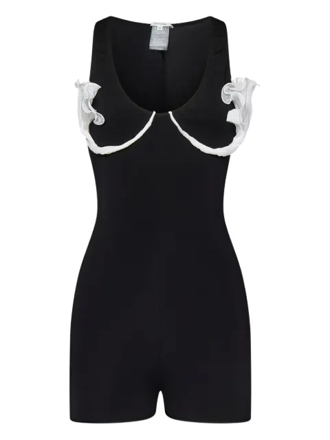 Nensi Dojaka Gerüschter Playsuit