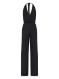 Fisico halterneck jumpsuit - Black