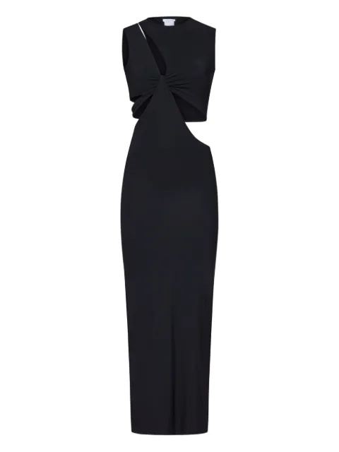 Amazuìn twisted cut-out midi dress