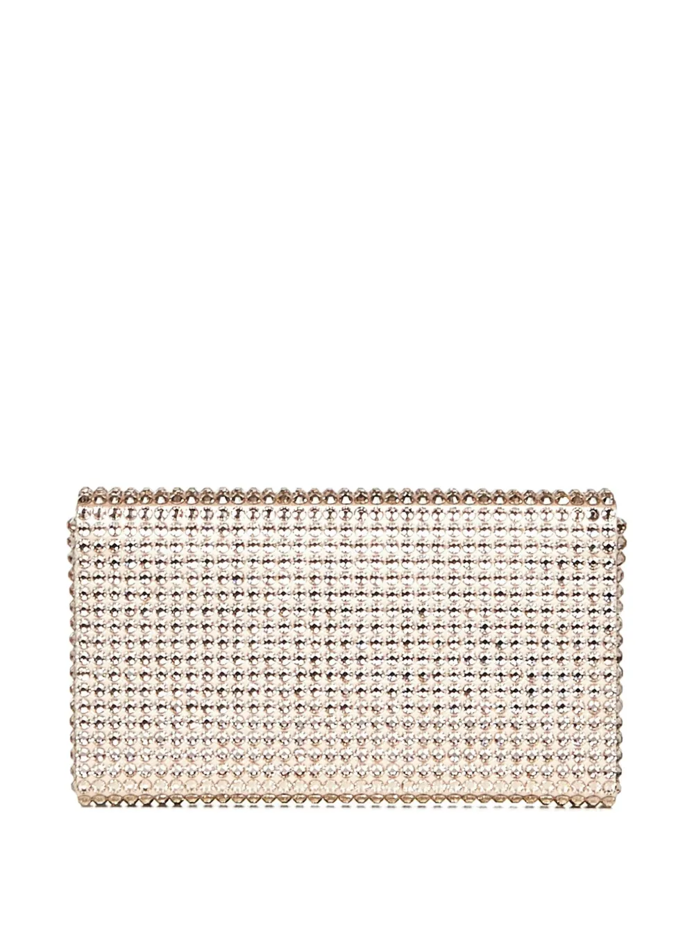 Amina Muaddi mini Paloma clutch bag - Grijs