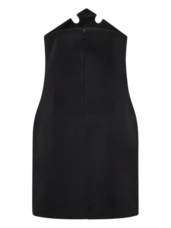 【関税込み】Coperni ブラック Disney Crown ミニドレス Disney Crown Mini Dress (DR184F3004-BLACK)