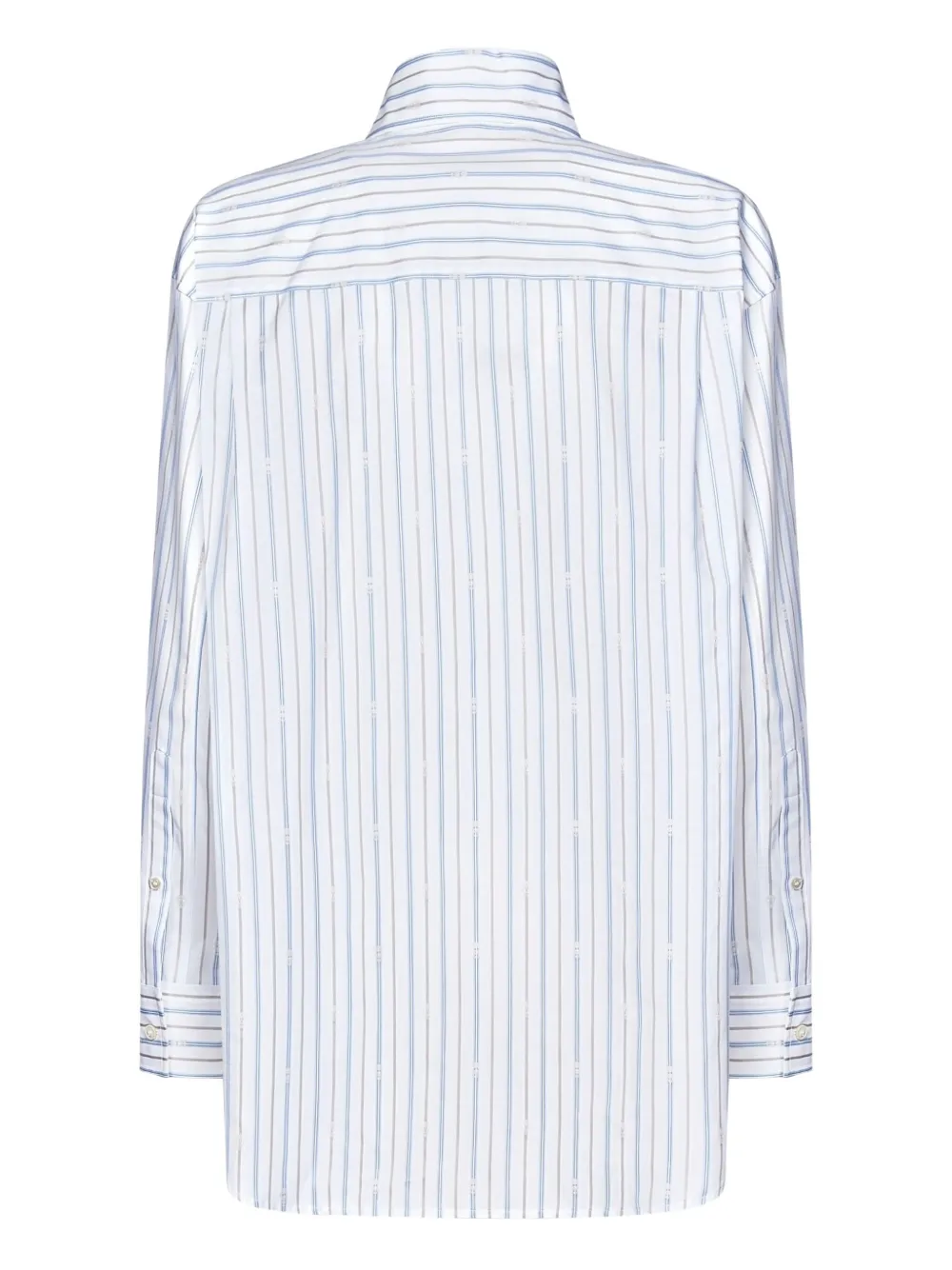Alexander McQueen striped shirt - Wit