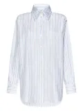 Alexander McQueen striped shirt - White