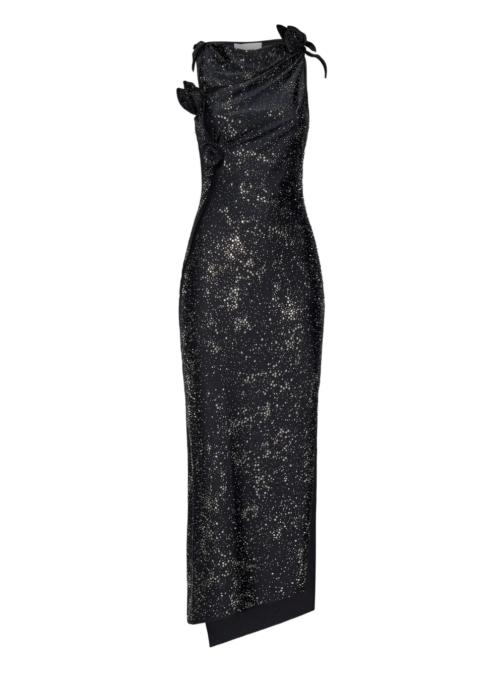 rhinestone-embellished dress