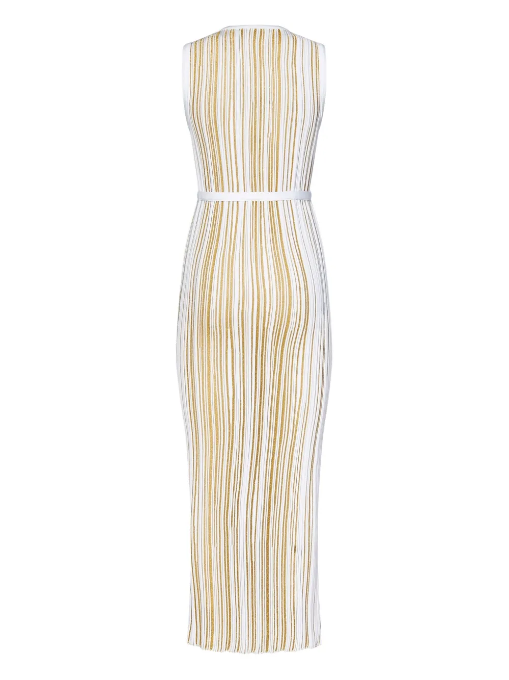 Giambattista Valli striped maxi dress - Goud