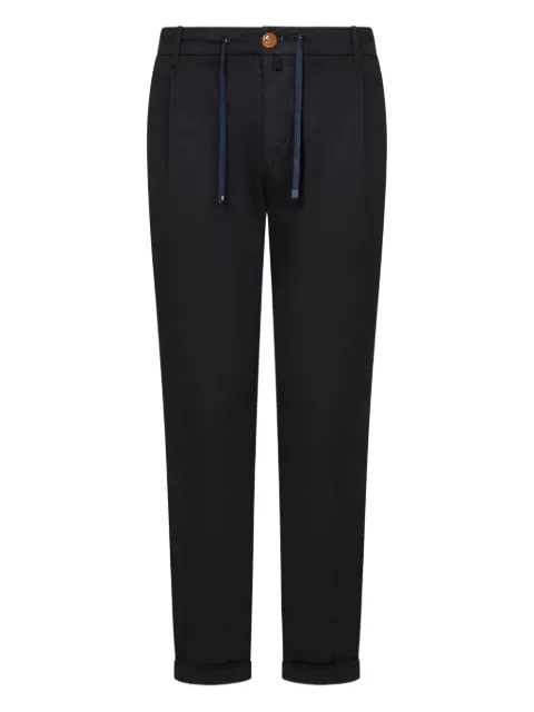 Hand Picked drawstring-waist trousers