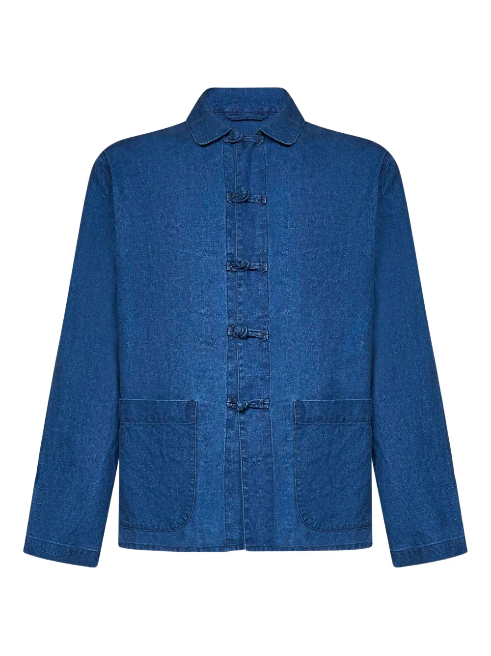Shop East Harbour Surplus Button-fastening Denim Jacket