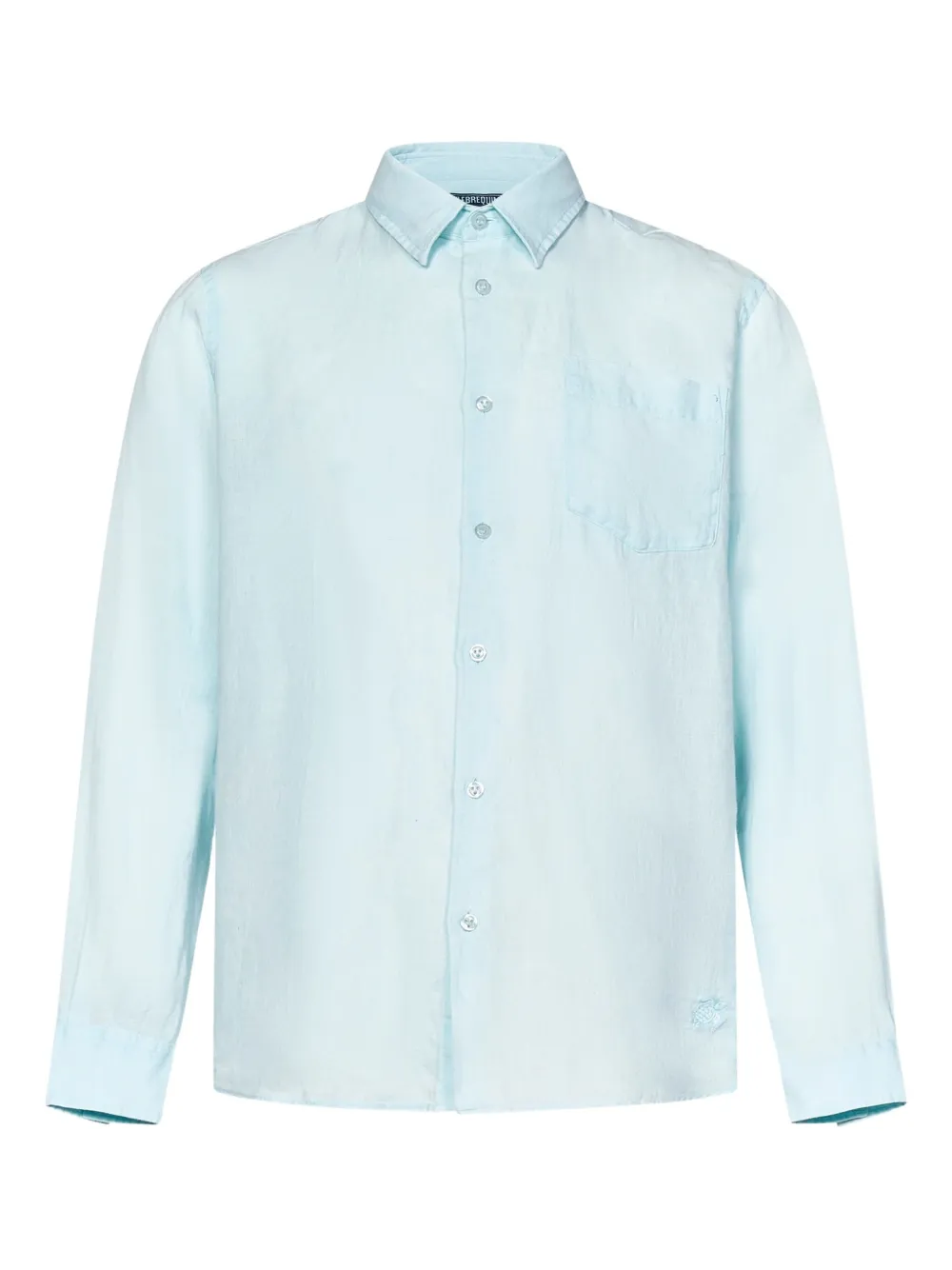 Vilebrequin camisa de lino | azul | Image 1