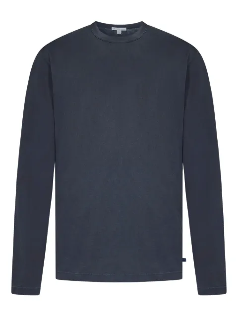 James Perse T-shirt girocollo a maniche lunghe