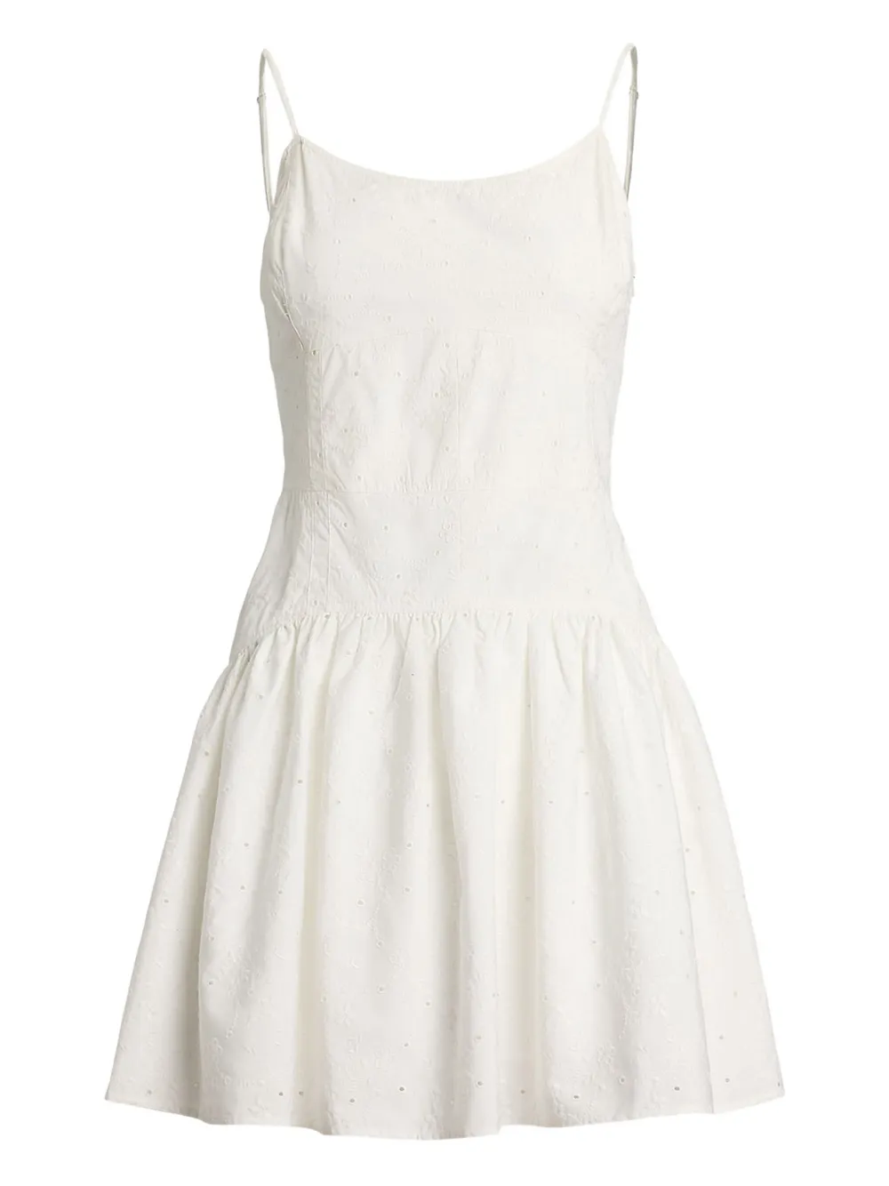 Polo Ralph Lauren embroidered dress - ホワイト Polo Ralph Lauren embroidered dress - ホワイト
