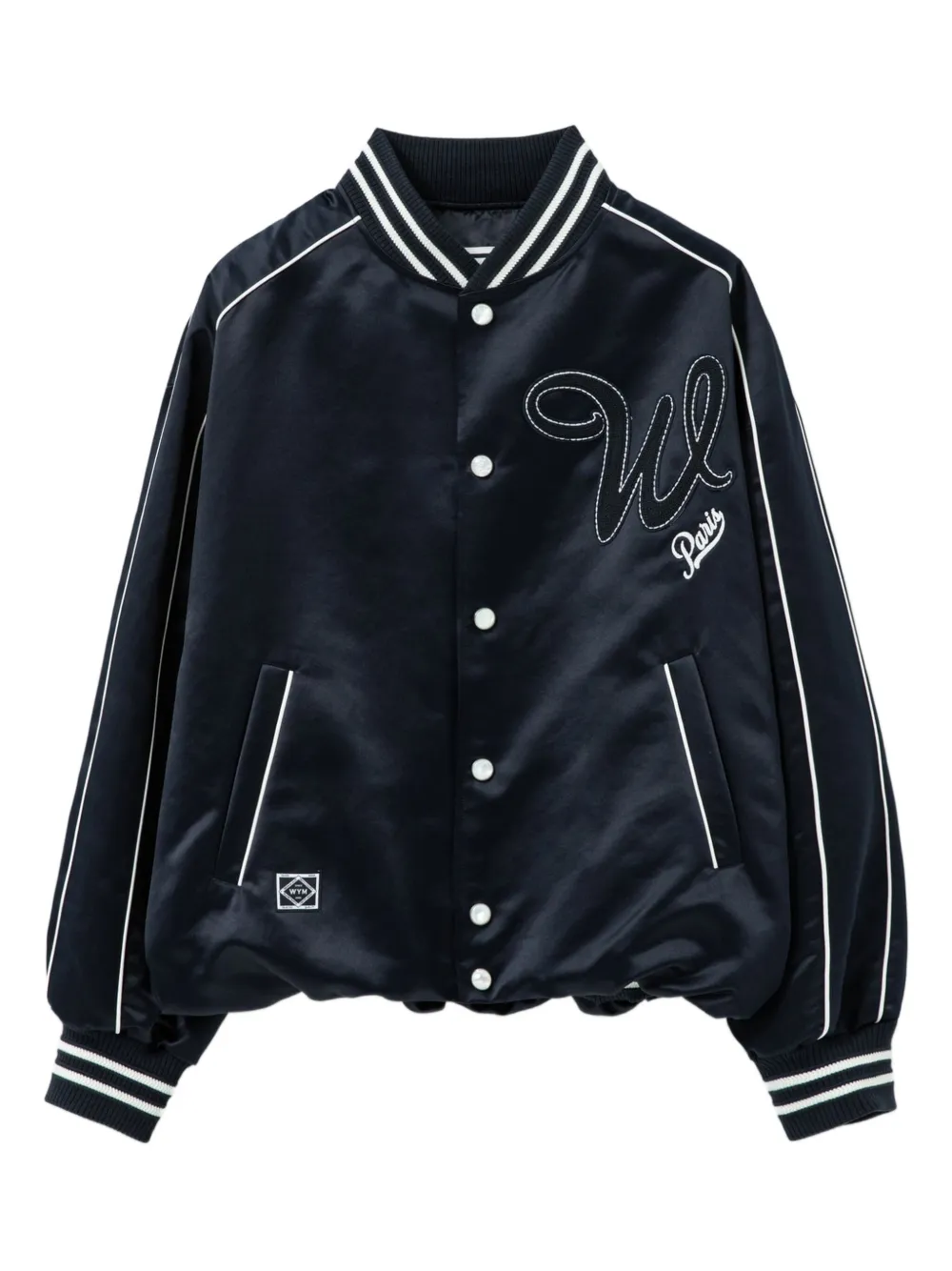 Wooyoungmi press-stud bomber jacket | Blue | Image 1