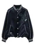 Wooyoungmi press-stud bomber jacket - Blue