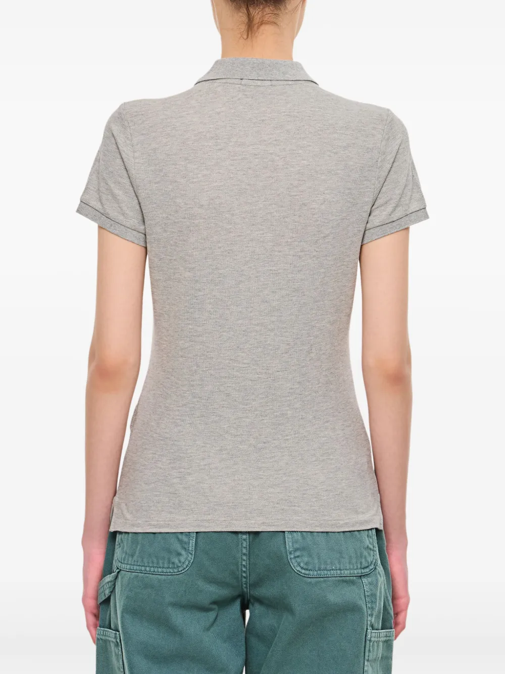 Polo Ralph Lauren Button-down poloshirt Grijs