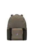 K-Way logo-patch backpack - Neutrals