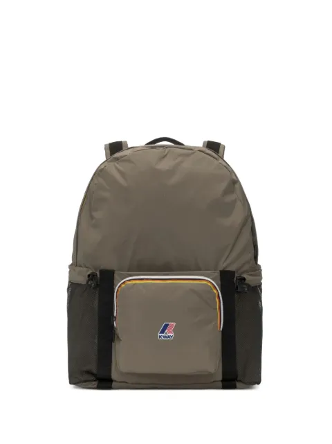 K-Way logo-patch backpack