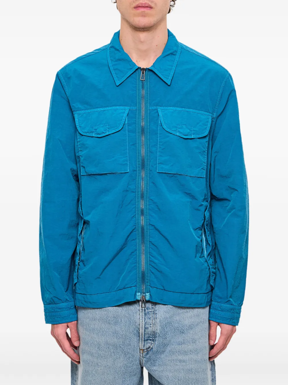 Paul Smith classic-collar jacket | Blue | Image 1