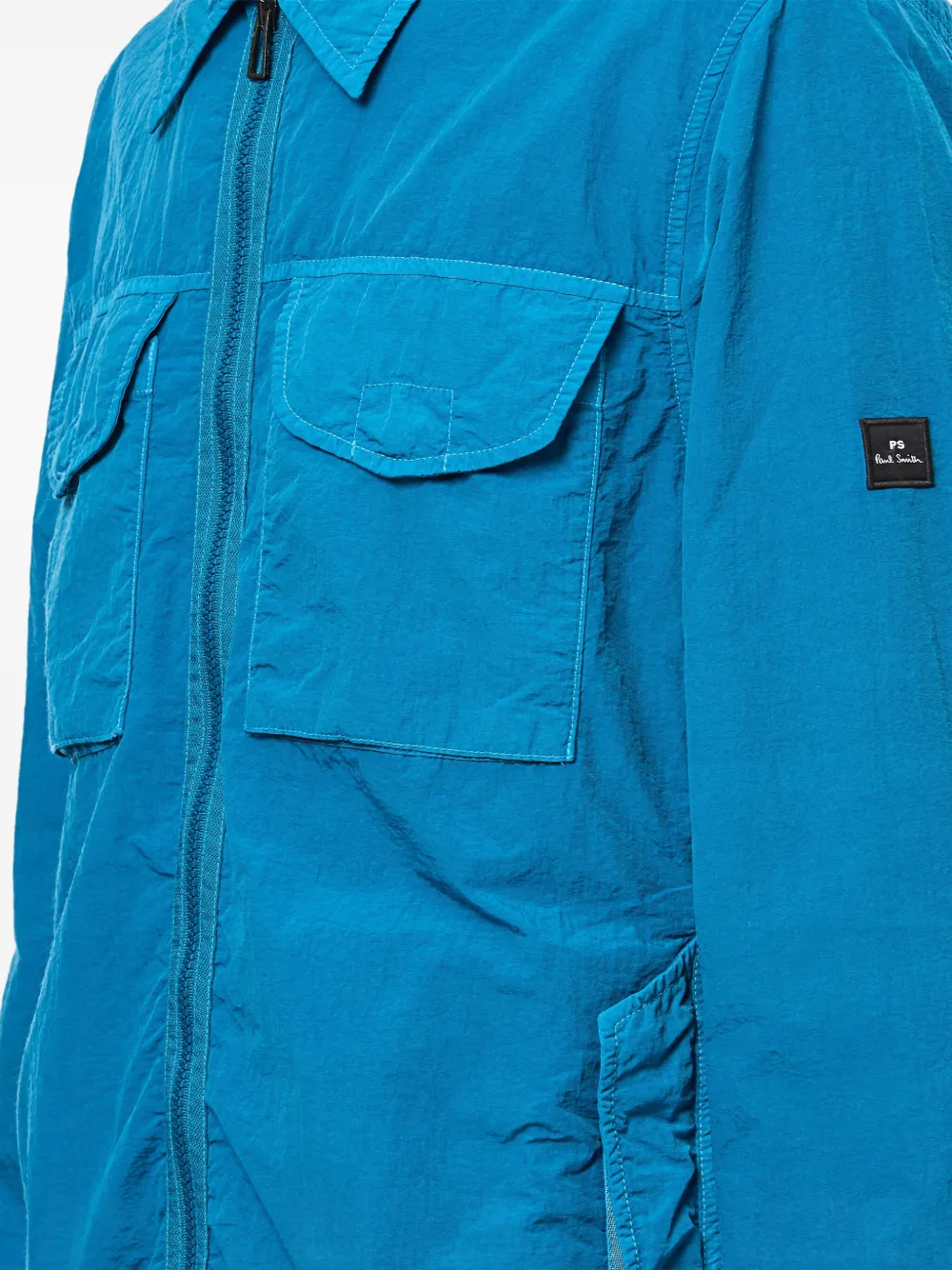 Shop Paul Smith Classic-collar Jacket