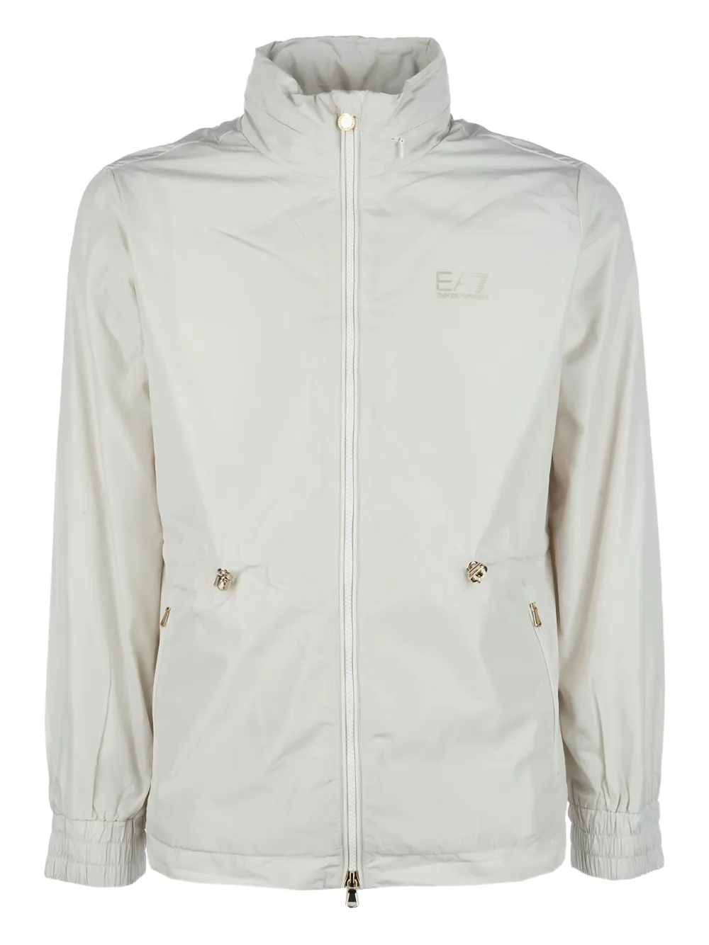 Ea7 Emporio Armani Bomberjack met hoge hals Grijs