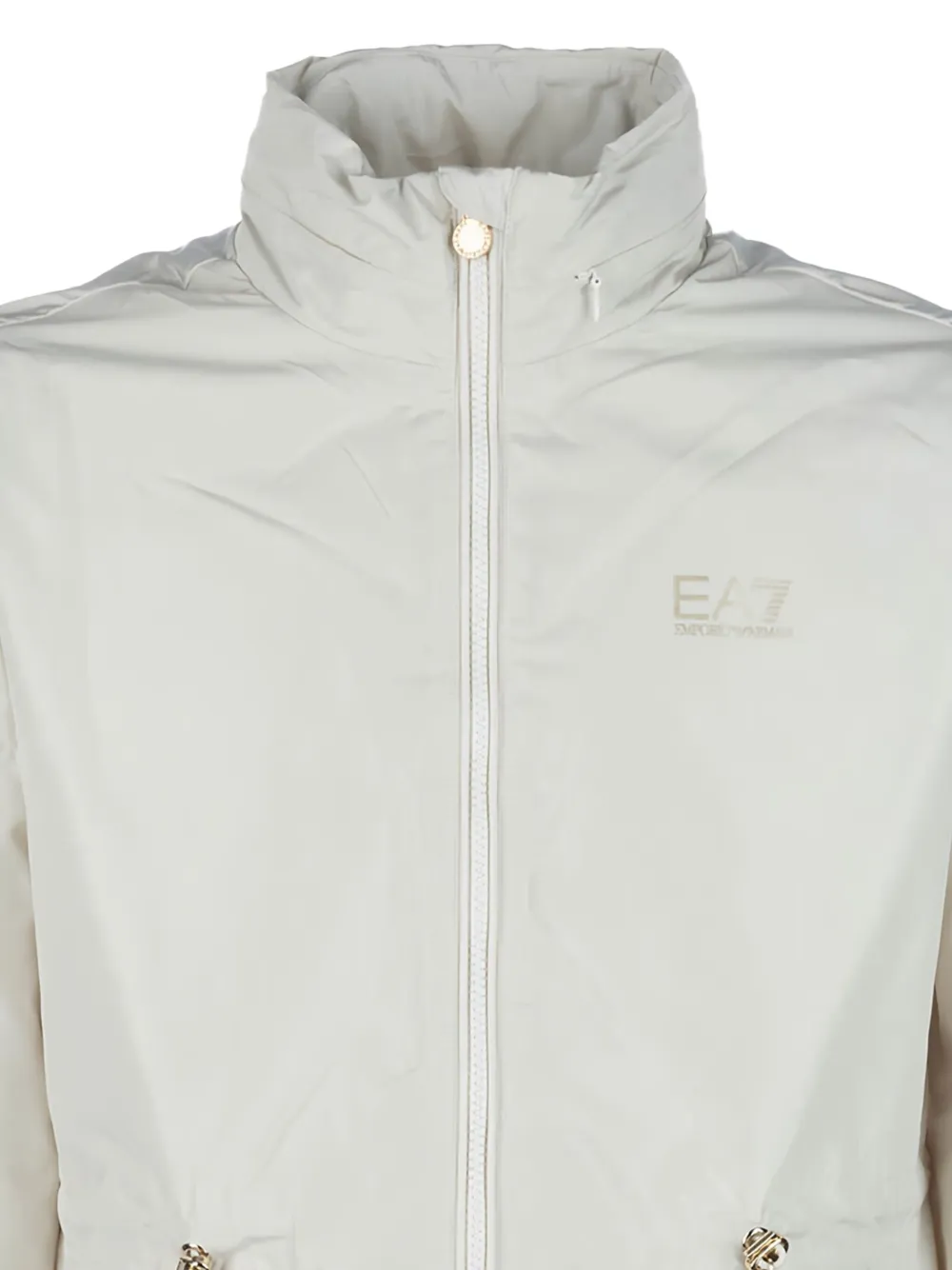 Ea7 Emporio Armani Bomberjack met hoge hals Grijs