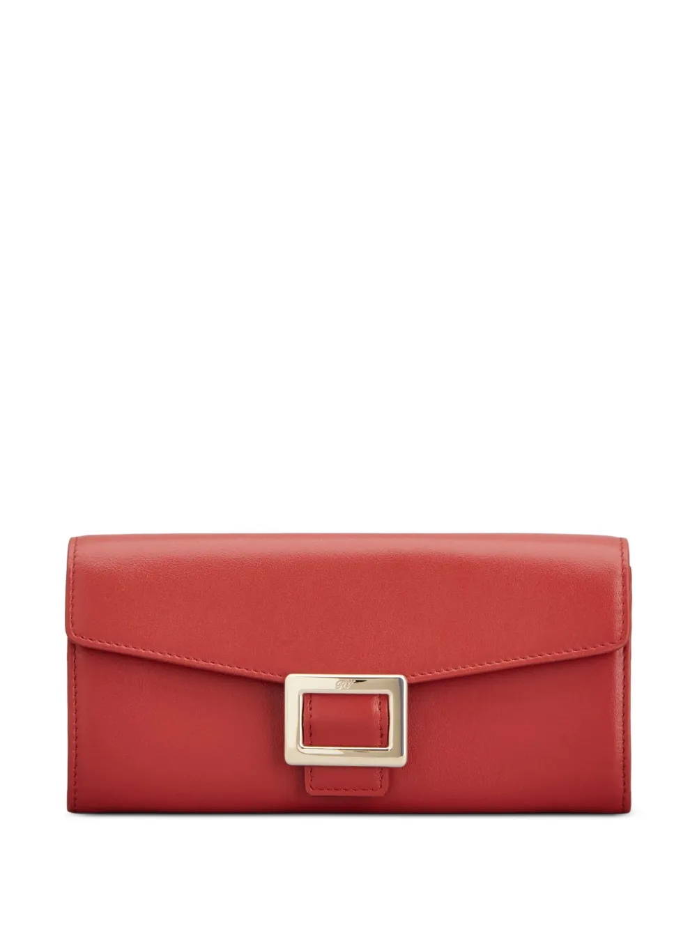 Roger Vivier leather clutch bag | Red | Image 1